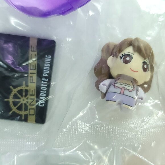 One Piece Gashapon Mini Figure Lot Of 3 Nami Luffy Pudding Bandai NEW - Picture 3 of 7